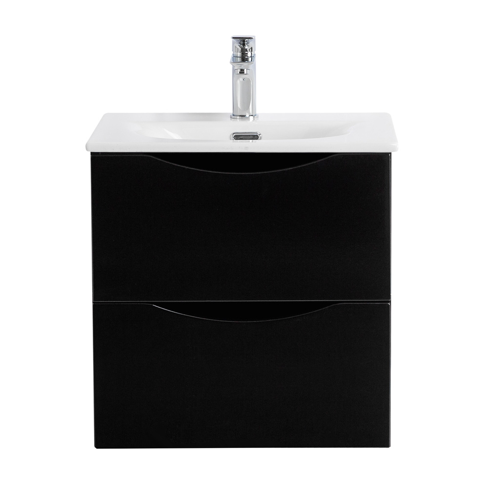 купить Тумба под раковину подвесная BelBagno MARINO-CER-MINI-500-2C-SO-NL-P 