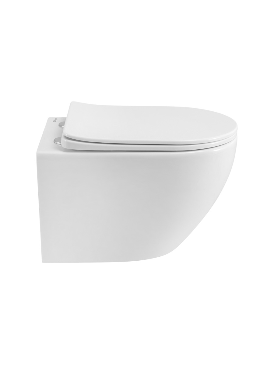 Унитаз подвесной BelBagno MARINO BB7026CH-TOR-BFS/SC с сиденьем, функцией биде, без смесителя 