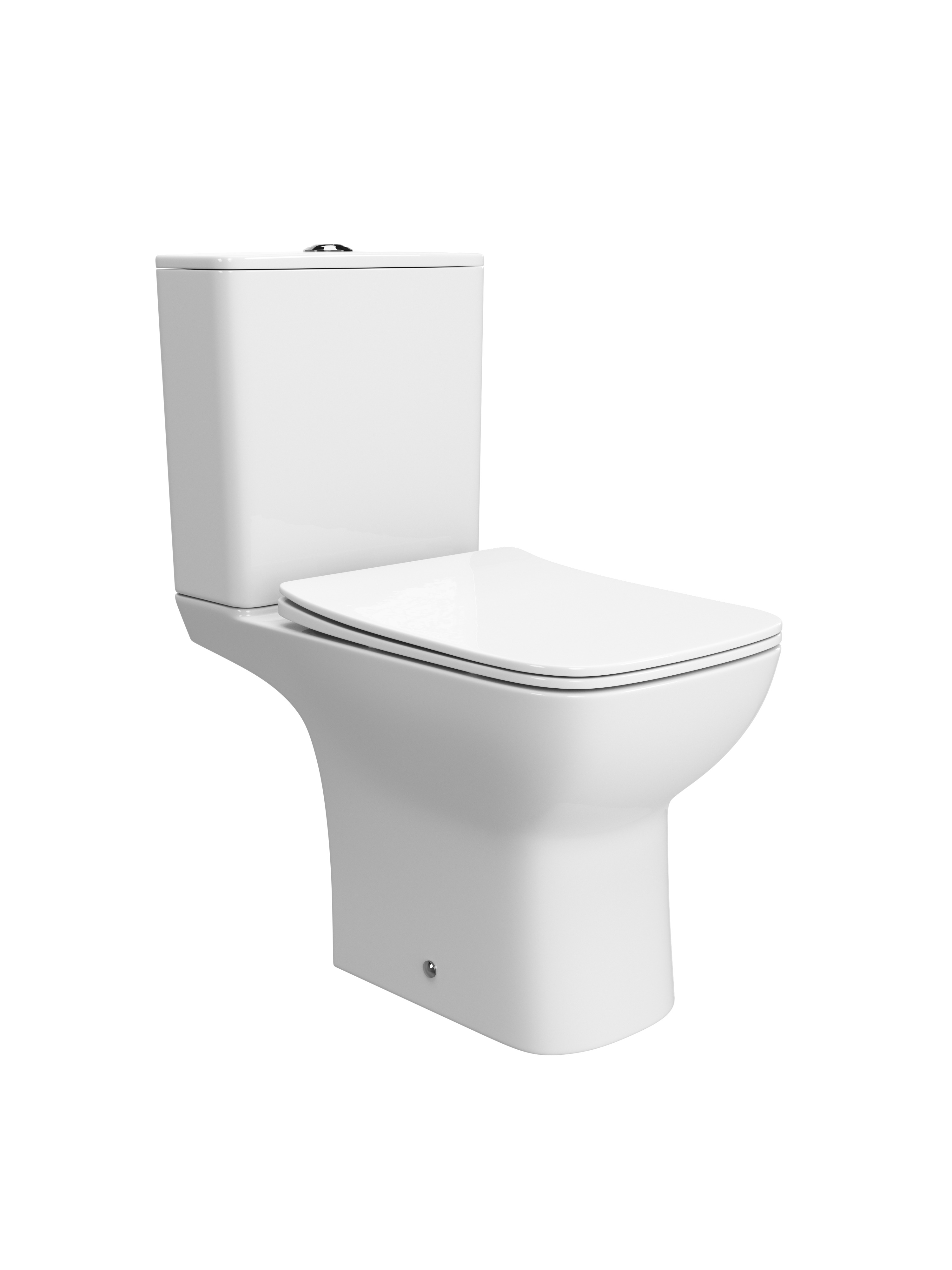Унитаз-компакт BelBagno ROMANO -TOR BB2803CP/T-TOR/SC с сиденьем и смывом TORNADO