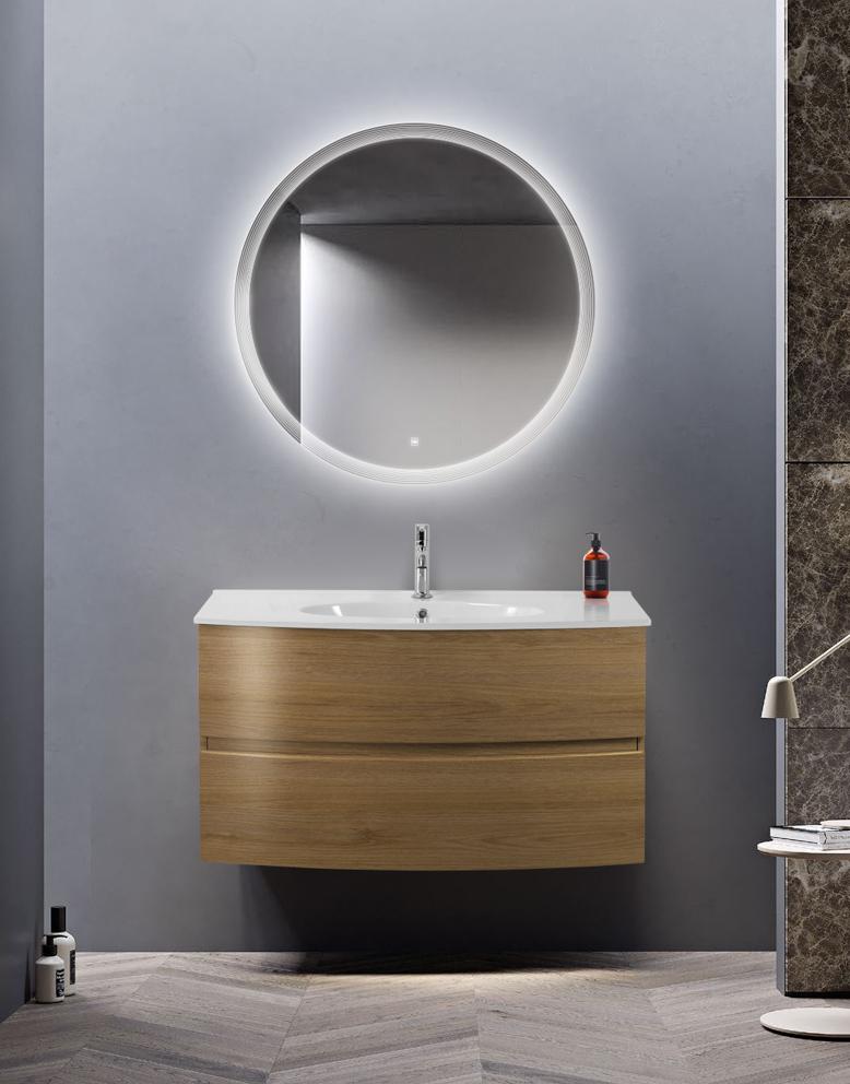 купить Мебель для ванной Cezares ELETTRA 100 Rovere tabacco 55527 
