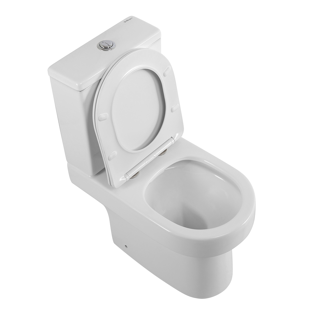 Унитаз-компакт BelBagno NORMA BB339CPR/BB339T/BB089SC безободковый с сидением