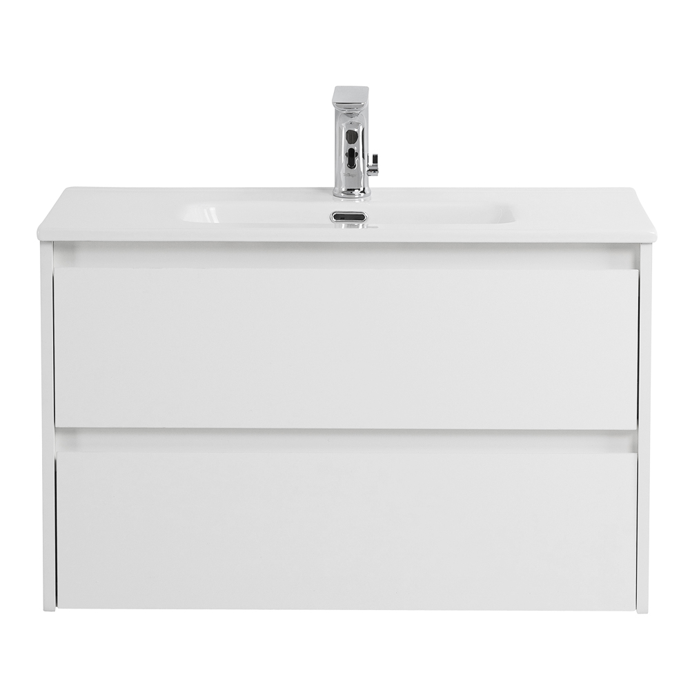 Тумба подвесная с раковиной BelBagno KRAFT 39-800/390-2C-SO-BO