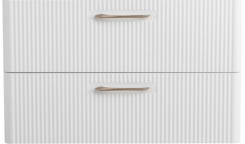 База подвесная с двумя выдвижными ящиками BelBagno DUE 80 DUE-800-2C-SO-BL-P