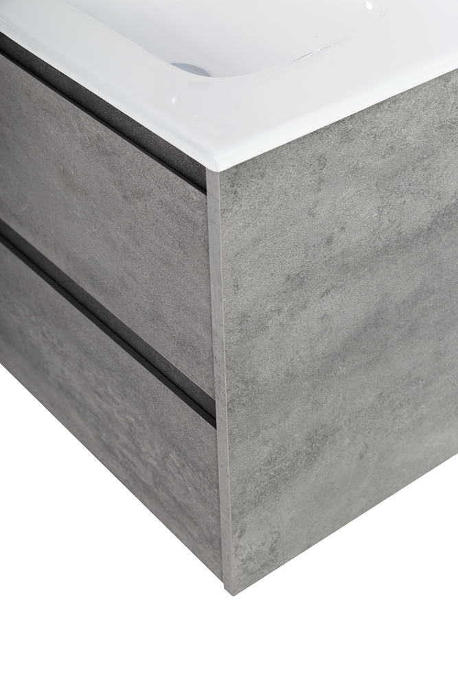 Тумба подвесная с раковиной BelBagno KRAFT 39-700/390-2C-SO-CG