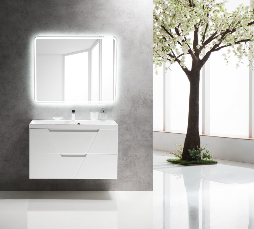 купить Мебель для ванной комнаты BelBagno VITTORIA-1000-2C-SO-BL 