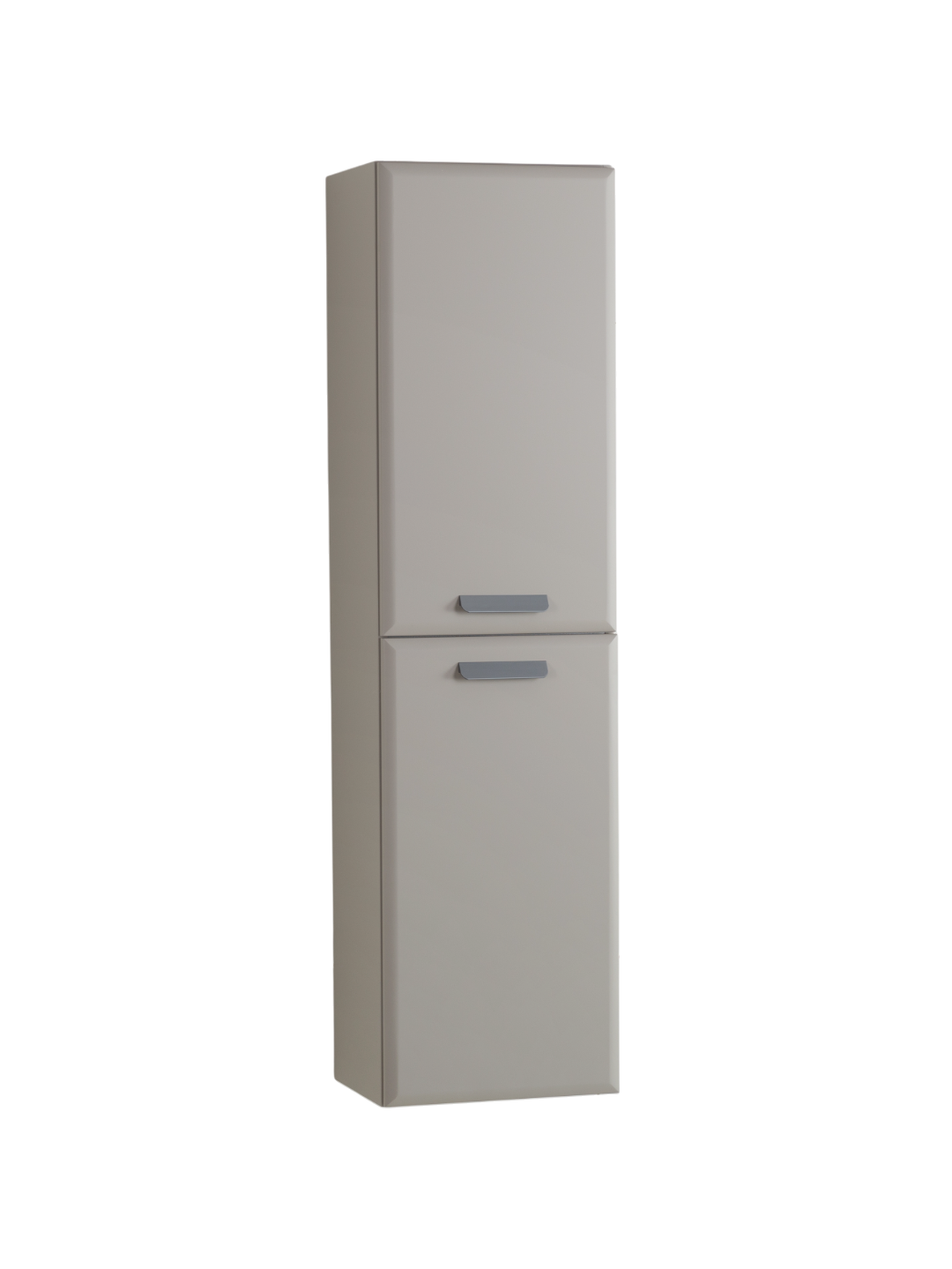 Пенал подвесной Cezares ECO-CER-N-1500-2A-SC-GCO-P серо-бежевый матовый с ручками RS156GR.3/96 cерый