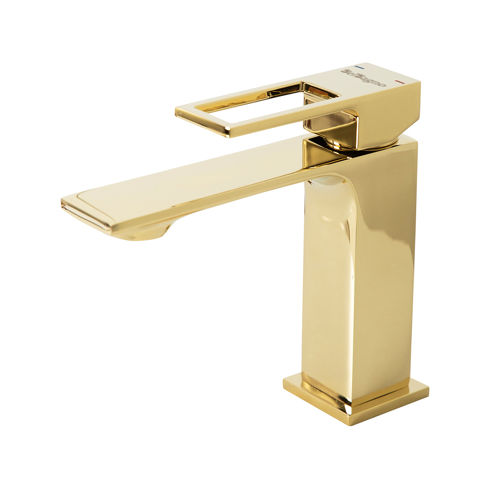 Смеситель BelBagno LUCE на раковину LUC-LVM-ORO