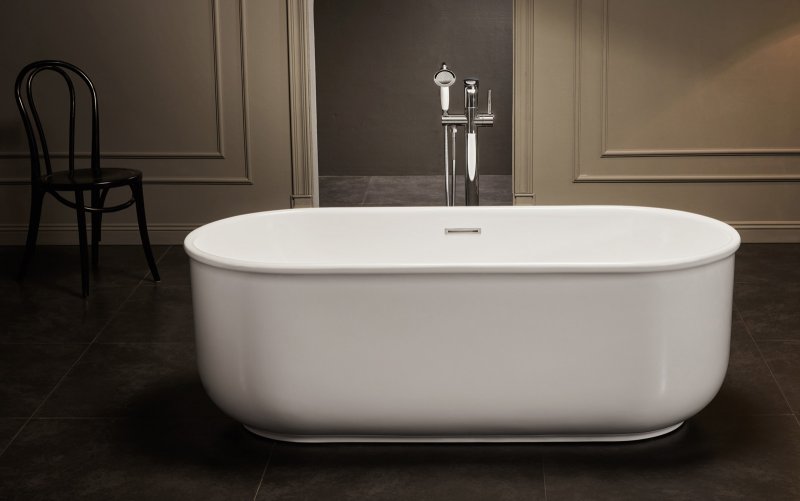 Ванна акриловая отдельностоящая BelBagno BB401-1700-800