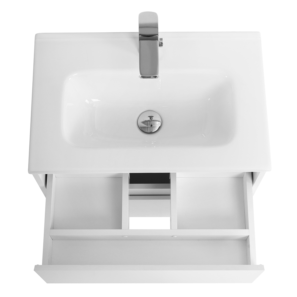 Тумба подвесная с раковиной BelBagno KRAFT 39-700/390-2C-SO-BO