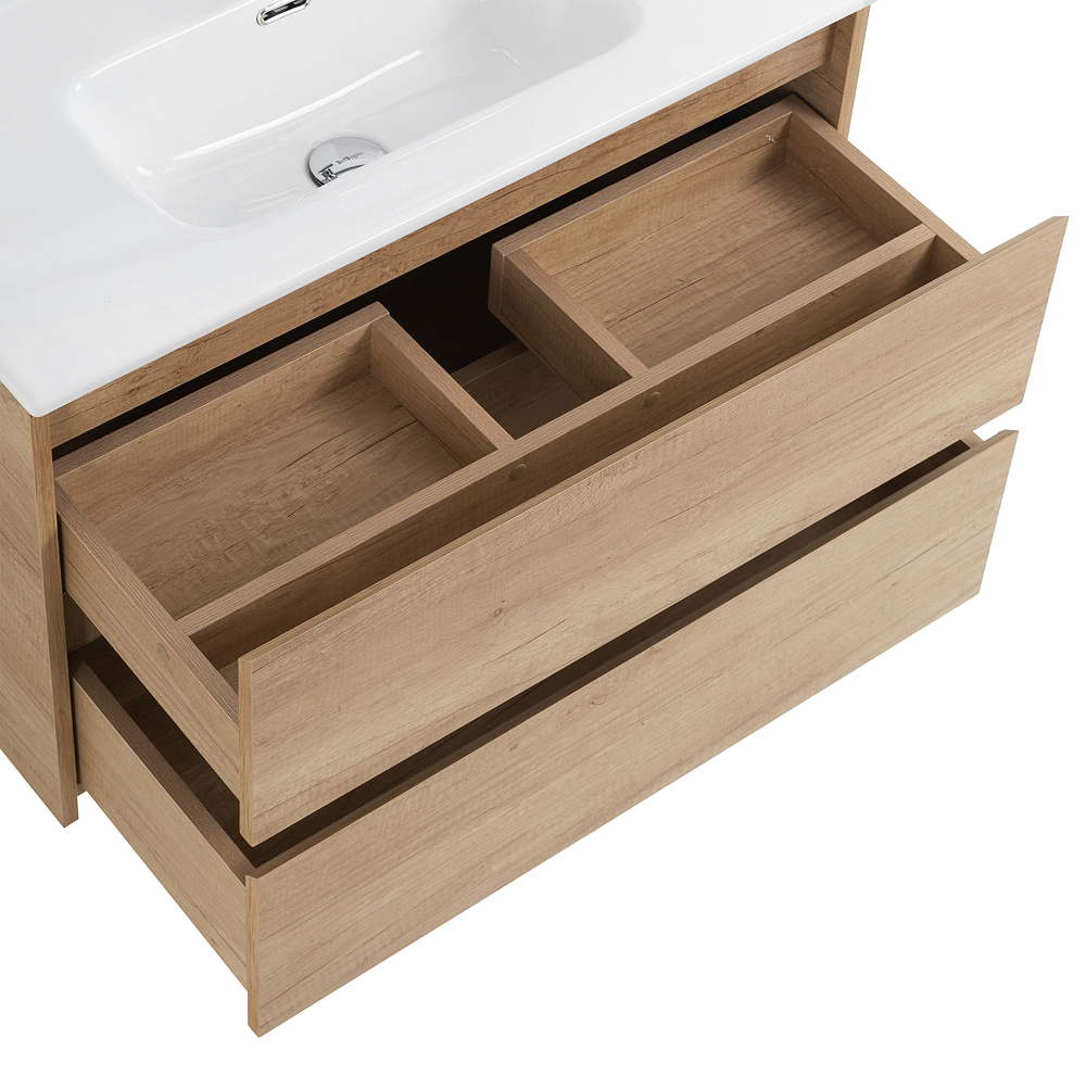 Тумба подвесная с раковиной BelBagno KRAFT 39-800/390-2C-SO-RNN