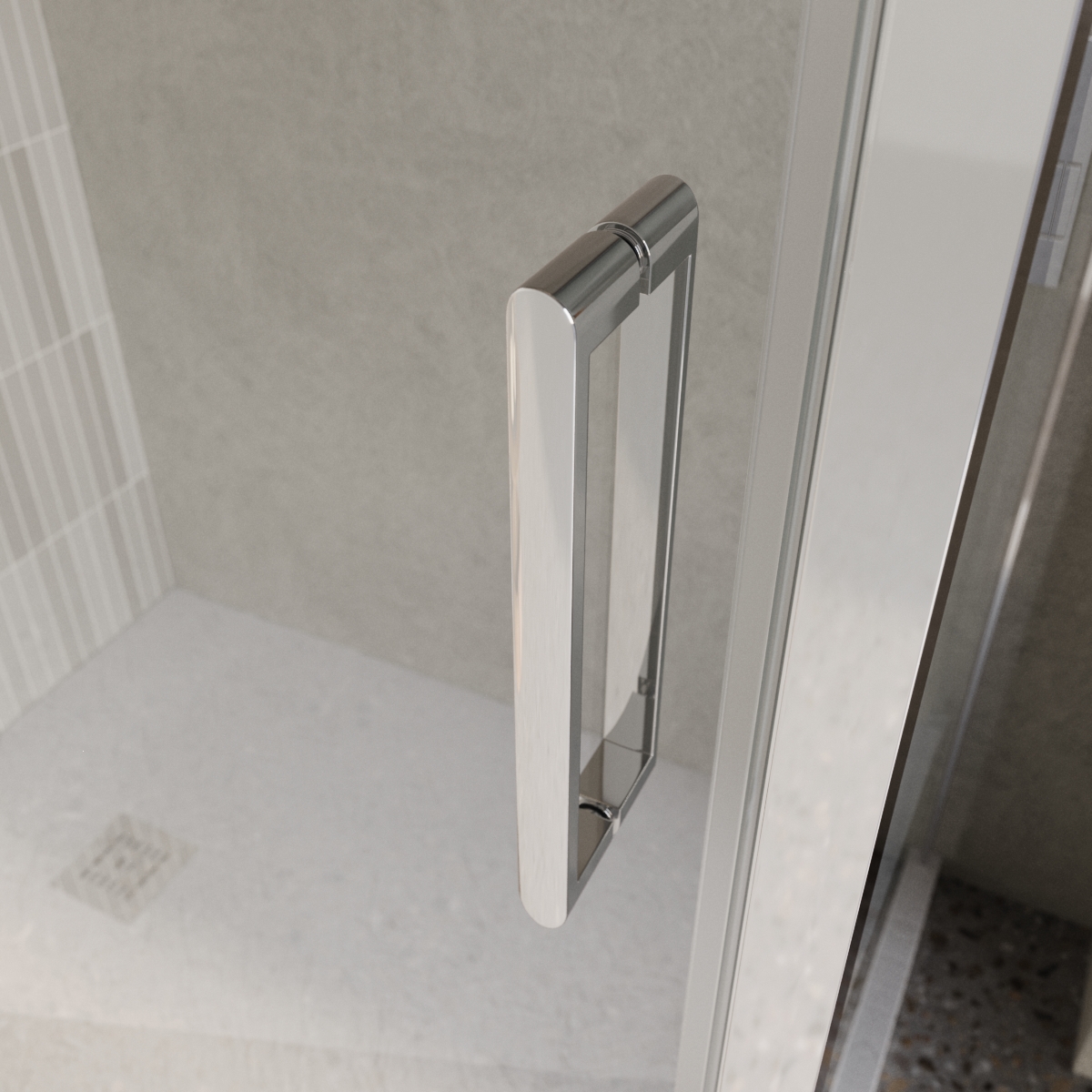 Душевой уголок BelBagno LUCE-AH-1-150/80-C-Cr