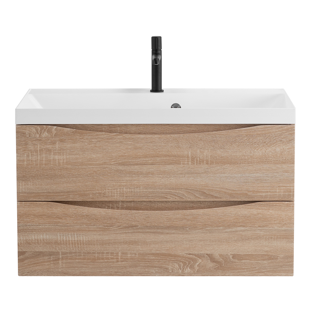 купить Тумба подвесная под раковину BelBagno MARINO-800-2C-SO-WO-P 