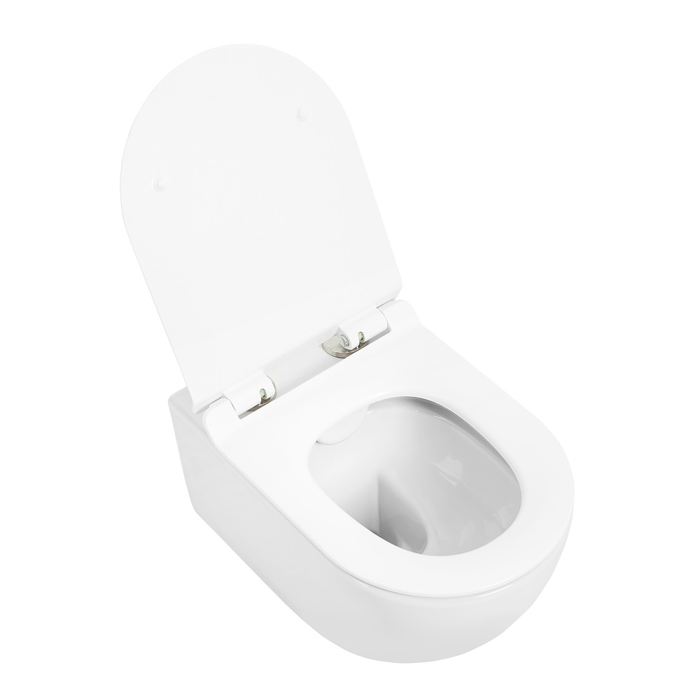 Унитаз подвесной Cezares MOLVENO CZR-2468-TH-R с сиденьем BelBagno BB2011SC