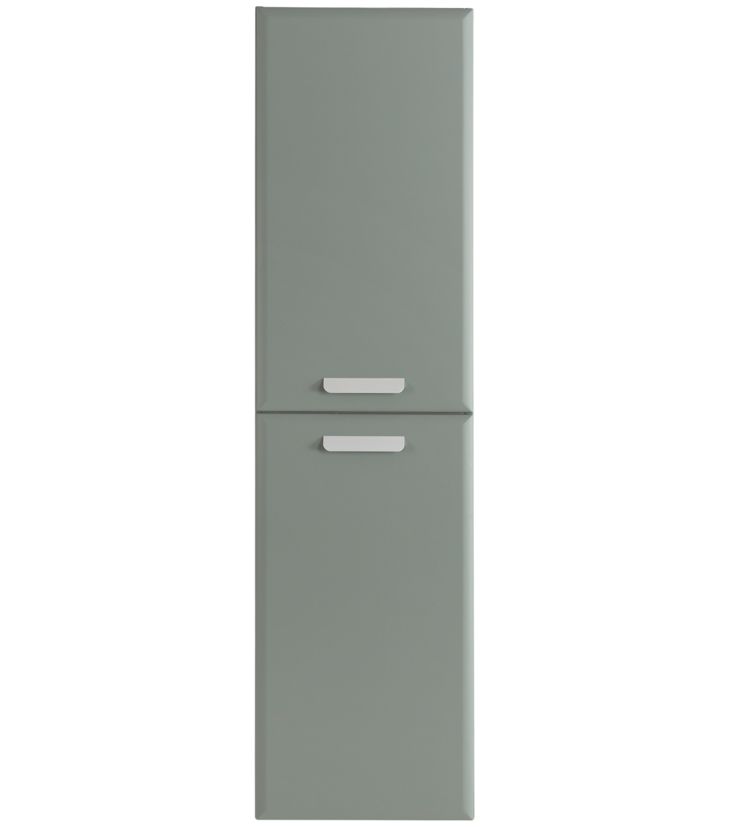 Пенал подвесной Cezares ECO-CER-N-1500-2A-SC-GVO-P серо-зеленый матовый с ручками RS156SC.3/96 cатин