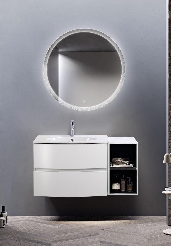 Мебель для ванной Cezares ELETTRA 104 Bianco opaco 55521+55529
