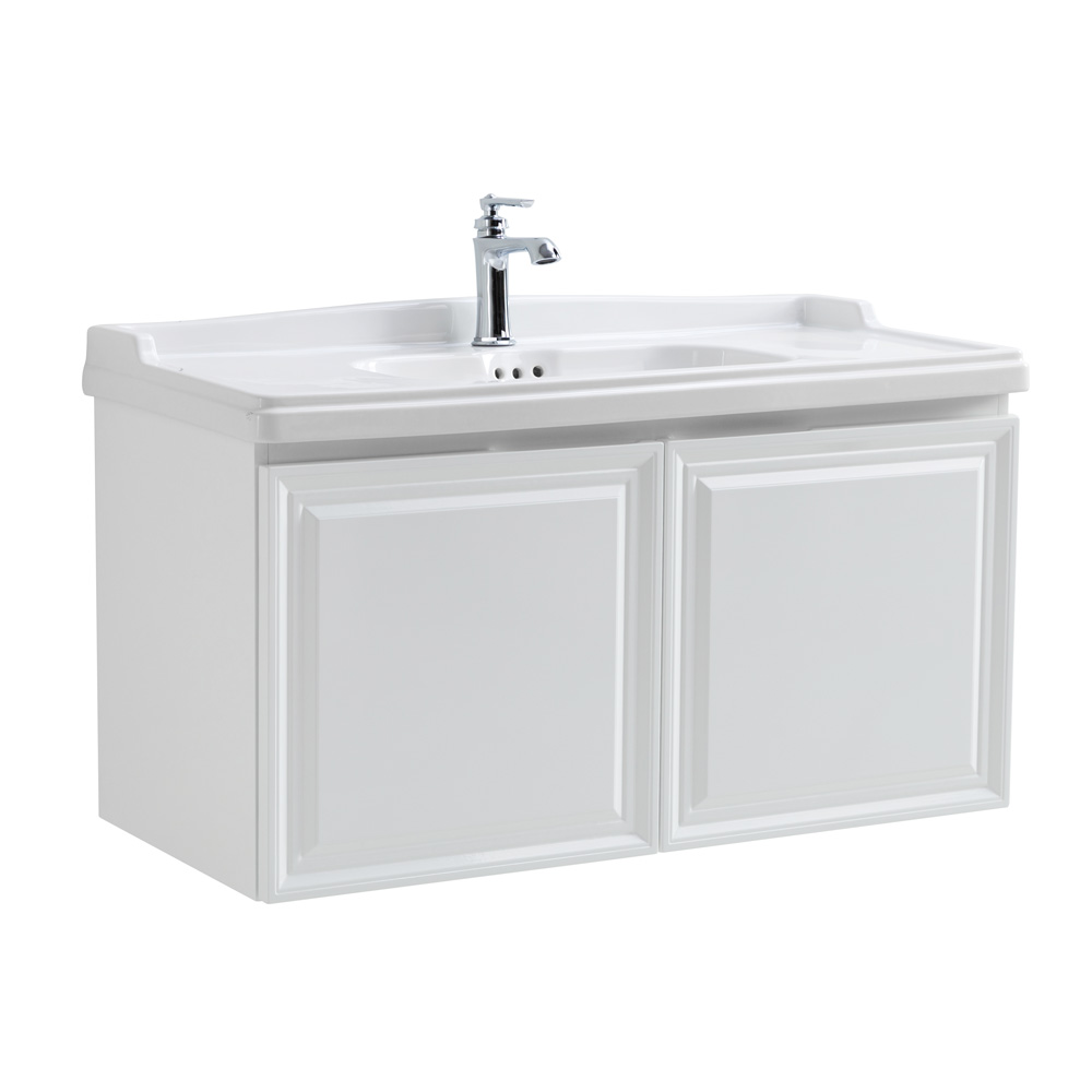 Мебель для ванной комнаты подвесная CEZARES GIUBILEO-800-2A-SC-BL 80см Bianco Lucido 