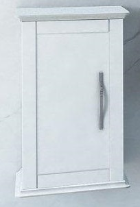 купить Шкафчик подвесной с одной распашной дверцей, реверсивный CEZARES 54960 Bianco opaco 