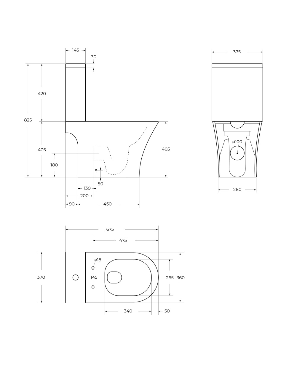 Унитаз-компакт BelBagno ACQUA-TOR BB2801CP-TOR/SC + BB2801T безободковый с сиденьем и смывом TORNADO 