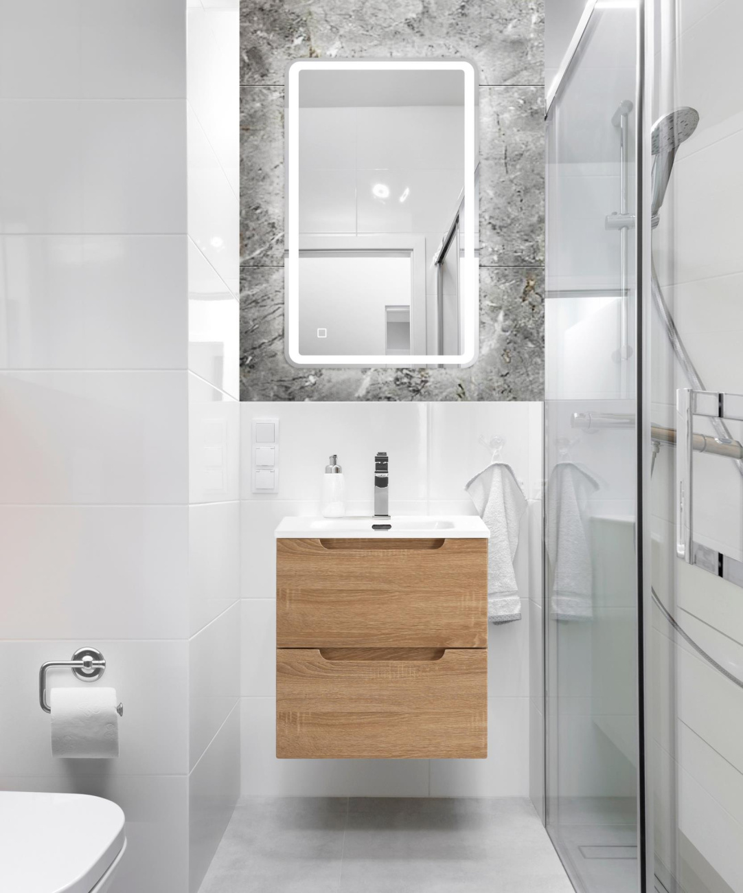 Мебель для ванной комнаты BelBagno ETNA-500-2C-SO-WO