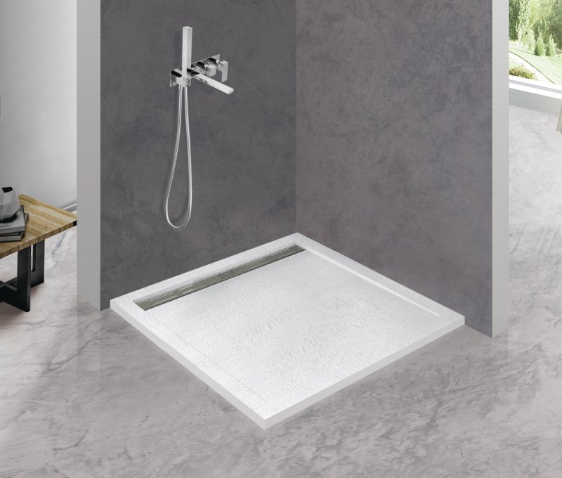 купить Поддон из искусственного мрамора 90х90 Cezares TRAY-AS-A-90-30-W без сифона 