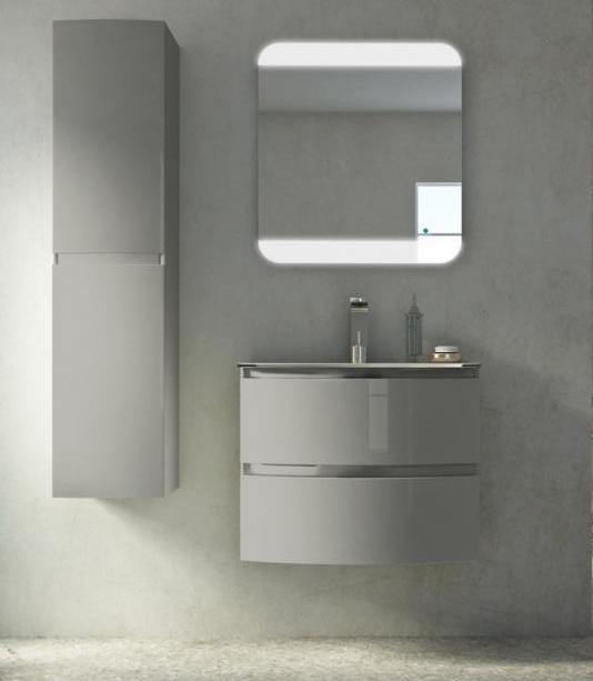 купить Мебель для ванной CEZARES VAGUE 70 Grigio lucido 54854 