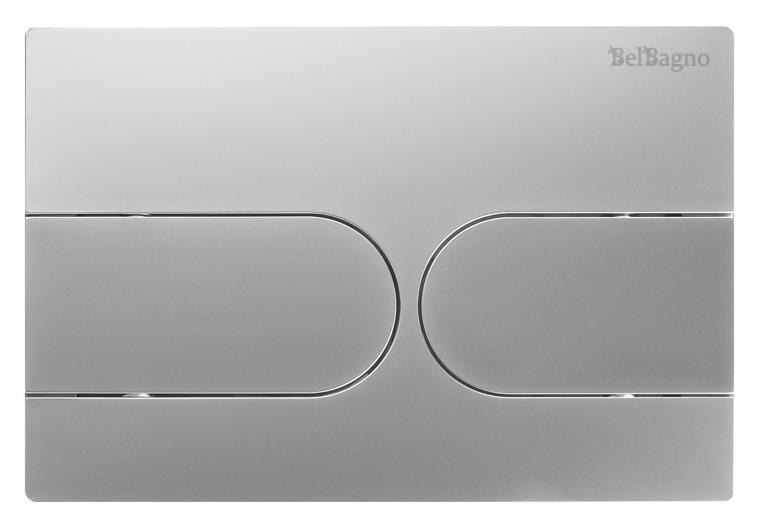 Кнопка смыва BelBagno BB-11-IN цвет нержавеющая сталь