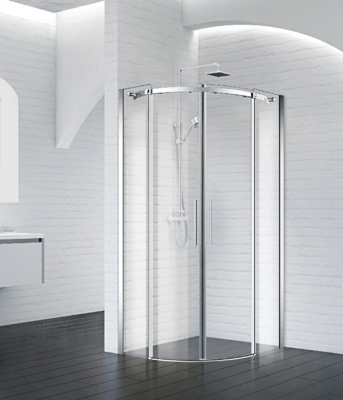 купить Душевой уголок BelBagno ACQUA-R-2-100-C-Cr 