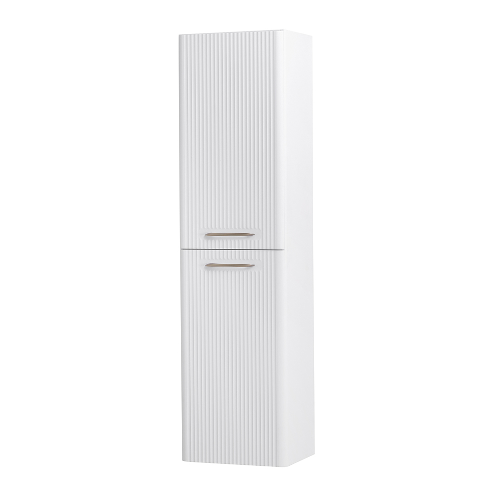 купить Пенал BelBagno DUE-1500-2A-SC-BL-P Bianco Lucido 