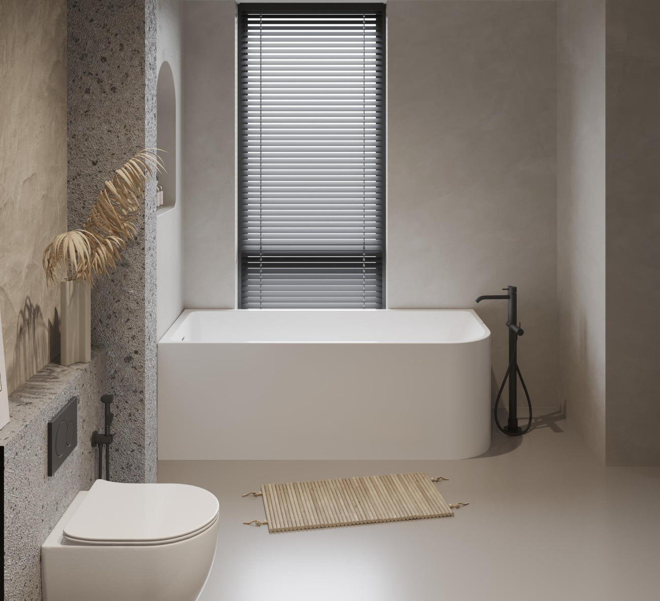 купить Асимметричная угловая акриловая ванна BelBagno BB712-1600-730-L 