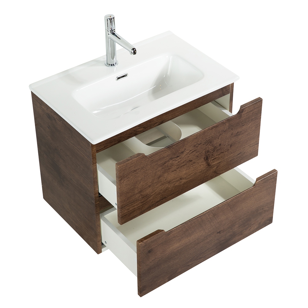 Тумба подвесная с раковиной BelBagno ETNA39-500/390-2C-SO-RW-P+BB500/390ETL