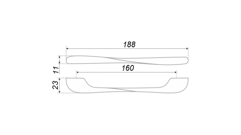 Пенал подвесной BelBagno DUE-1500-2A-SC-NOCE-P с ручками RS006SN.4/160, Орех (Noce)