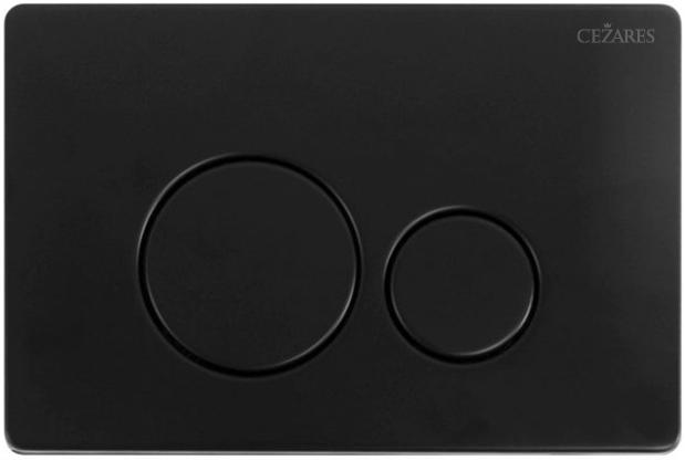 купить Кнопка смыва CEZARES CZR-310R-NOP, черный матовый 
