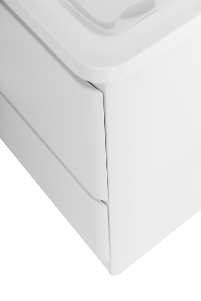 Тумба напольная с раковиной BelBagno ALBANO-700-2C-PIA-BL Bianco Lucido, раковина BB700/455-LV-MR-ALR
