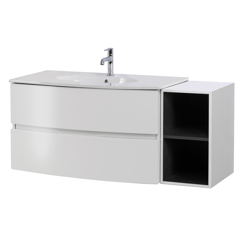 Мебель для ванной Cezares ELETTRA 130 Bianco opaco 55525+55529