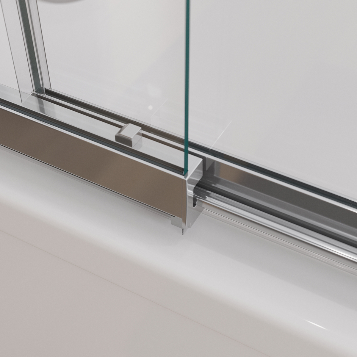 Шторка на ванну Cezares SLIDER-VF-11-80/150-C-Cr