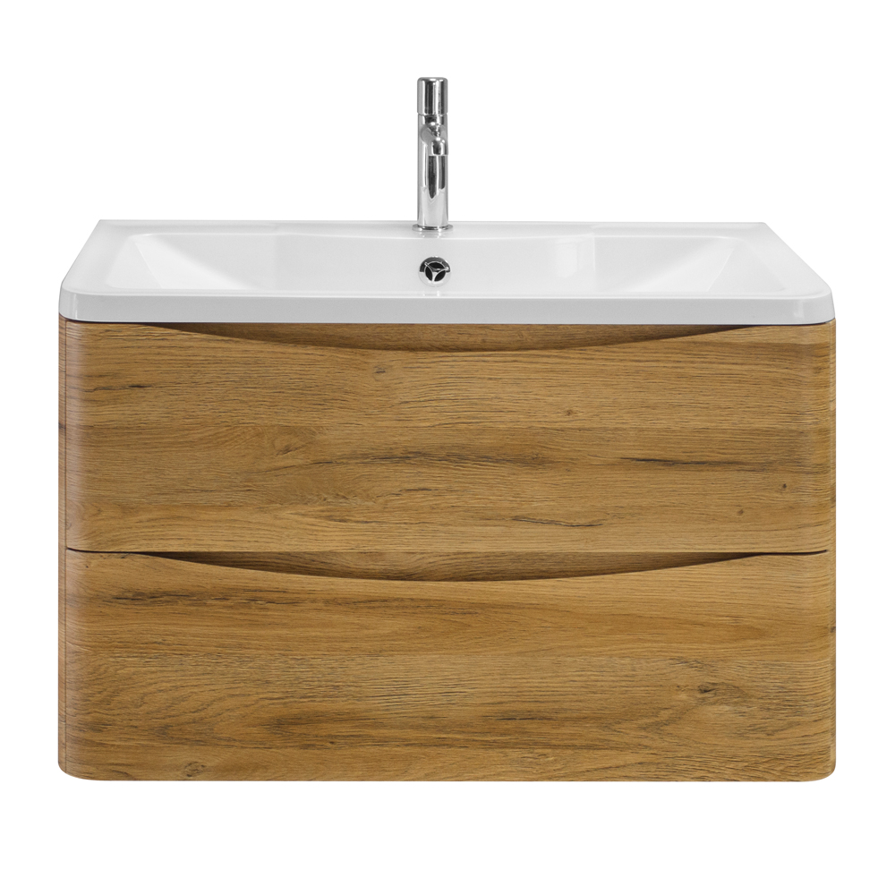 купить Мебель для ванной комнаты подвесная BelBagno ACQUA-800-2C-SO-RR 80см Rovere Rustico 