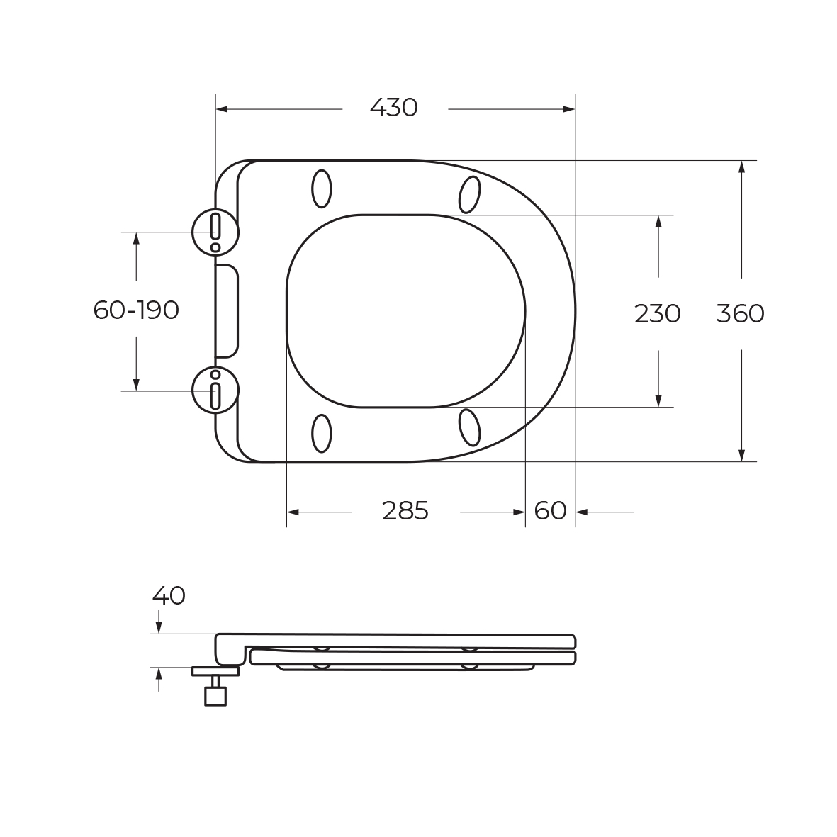 Унитаз-компакт безободковый с сиденьем и смывом TORNADO BelBagno FLAY-R BB2149CP-TOR/SC + BB2149T