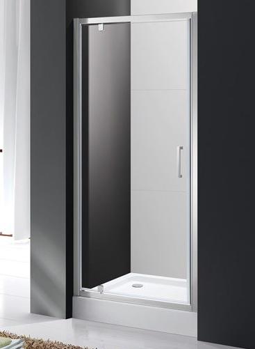 купить Дверь в проём Cezares MOLVENO-BA-1-80-C-CR-IV, 80х195, профиль хром, стекло прозрачное 