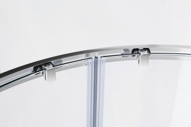 Душевой уголок Cezares MOLVENO-RH-2-100/80-C-Cr-IV, 100х80х195, профиль хром, стекло прозрачное