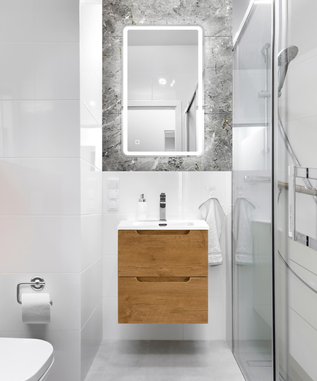 Мебель для ванной комнаты BelBagno ETNA-500-2C-SO-RN