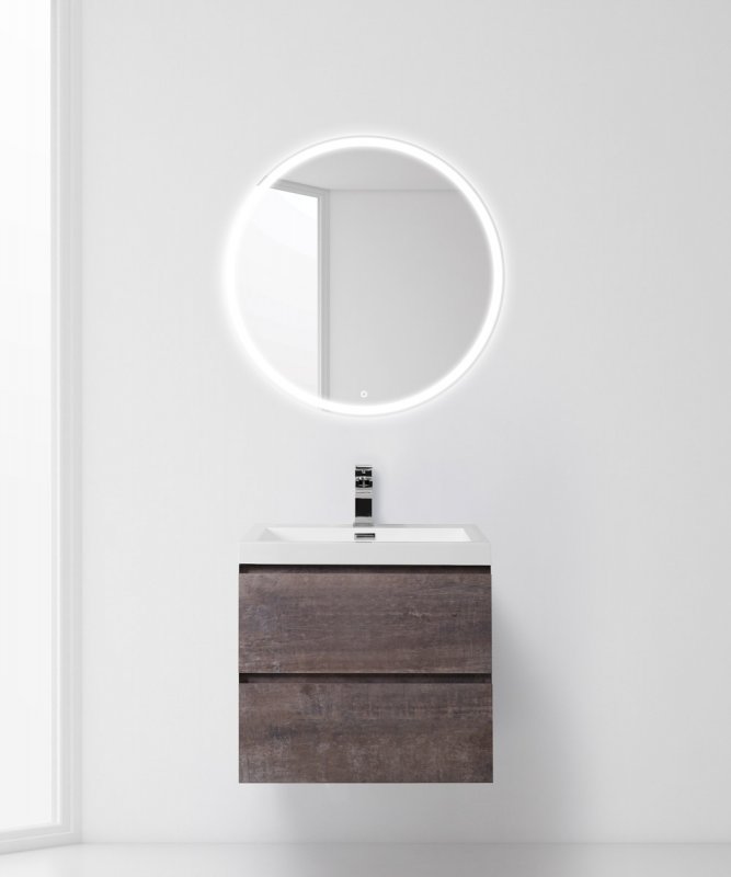 Мебель для ванной комнаты BelBagno LUCE-600-2C-SO-PT