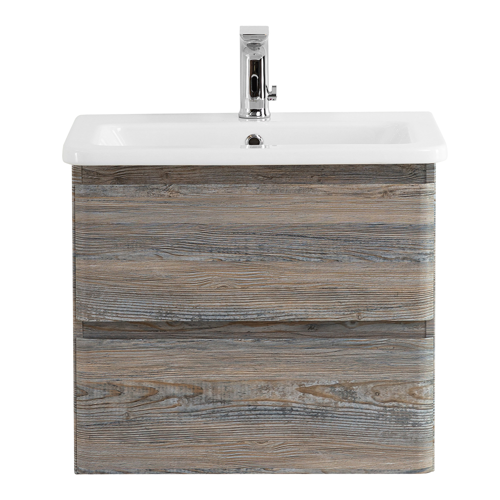 Тумба подвесная с керамической раковиной BelBagno ALBANO-CER-600-2C-SO-PS