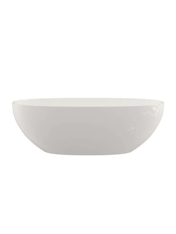 Ванна отдельностоящая CEZARES CZR-RELAX-170-80-56-WM-PFB, цвет молочный белый
