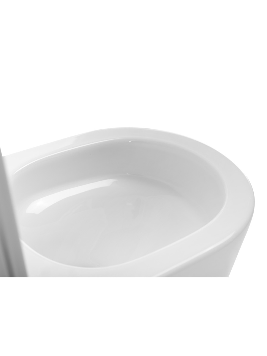 Унитаз подвесной BelBagno UNIQUE BB007CH-TOR/SC безободковый с сиденьем и смывом TORNADO