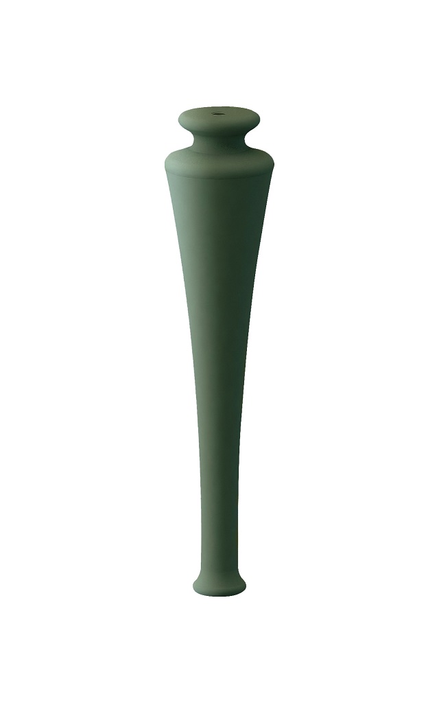 купить Ножки для мебели комплект 2 штуки Cezares TIFFANY 40418 Verde opaco 