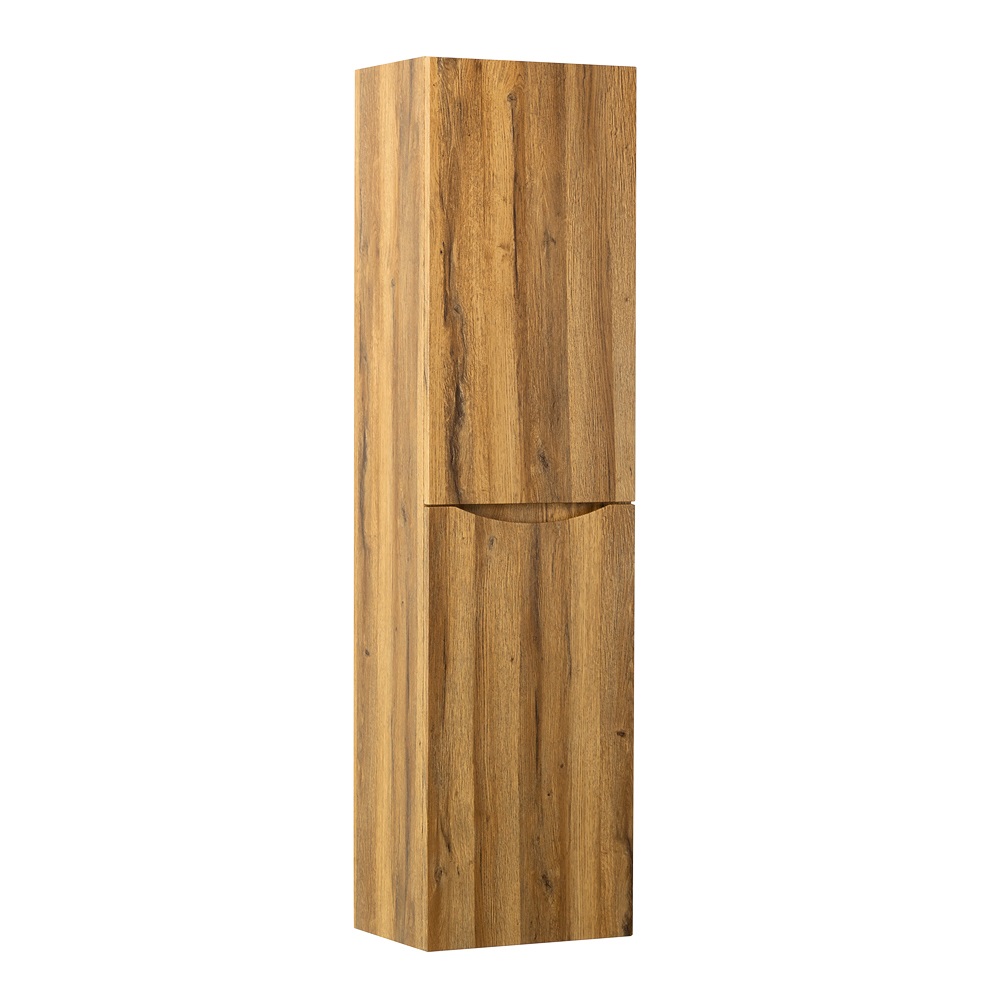 Пенал подвесной BelBagno FLY-MARINO-1500-2A-SC-RR-P-L левосторонний, Rovere Rustico