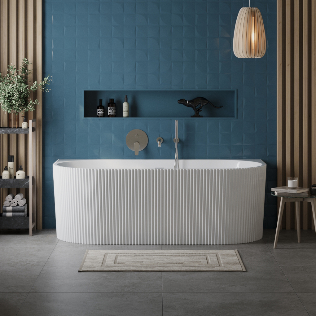 Ванна пристенная BelBagno BB713-1700-800
