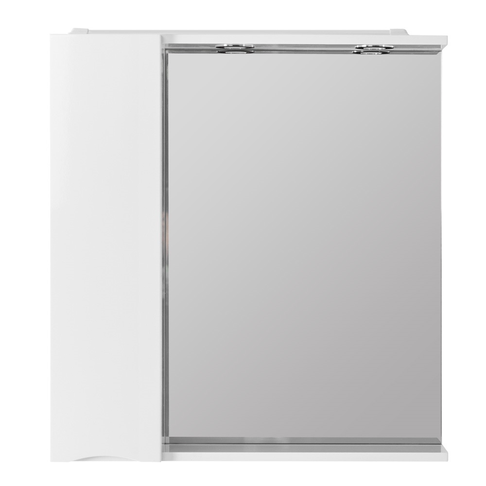 купить Зеркальный шкаф левосторонний BelBagno MARINO-SPC-900/750-1A-BL-P-L 