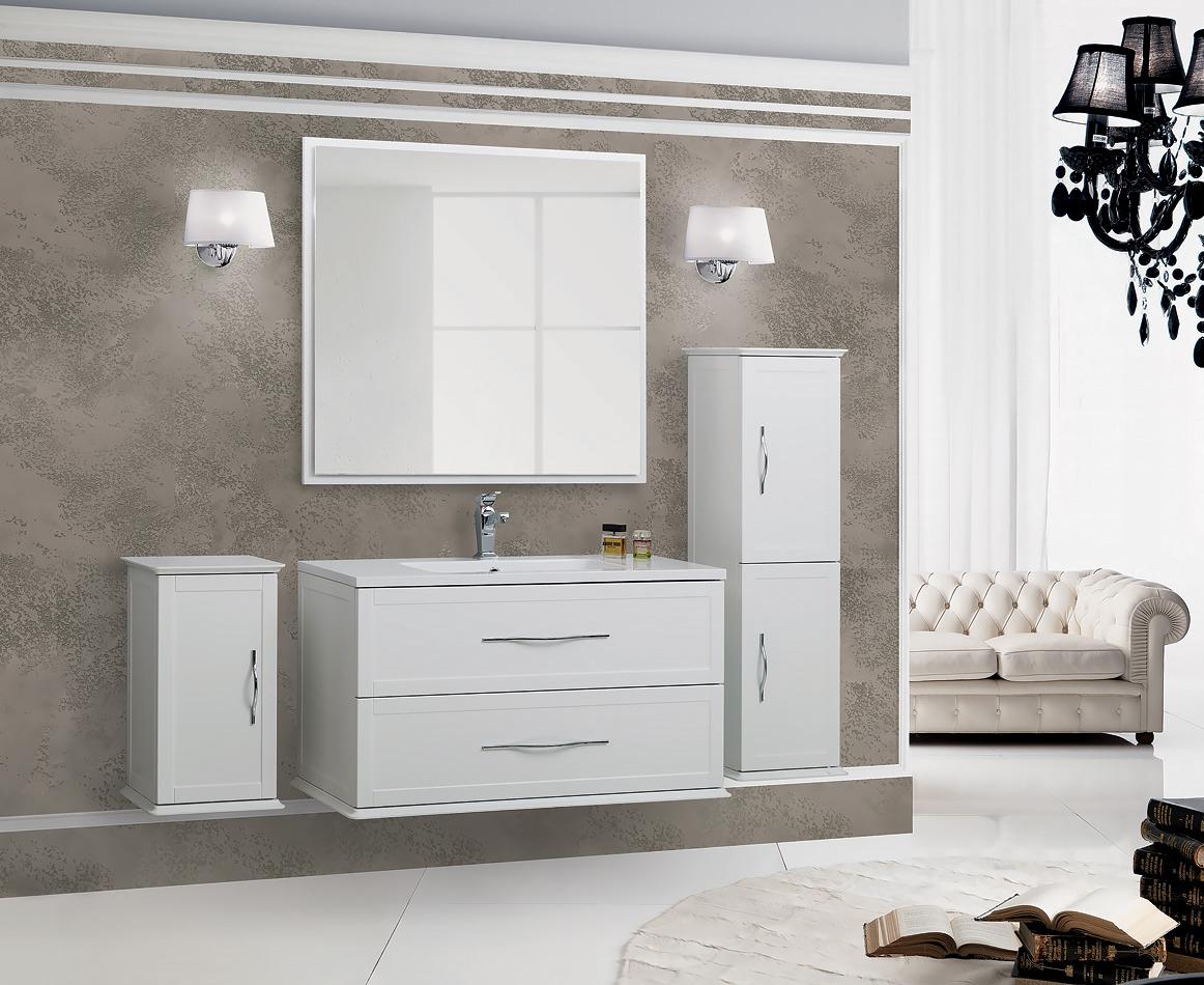 Мебель для ванной Cezares TIFFANY 100 Bianco opaco
