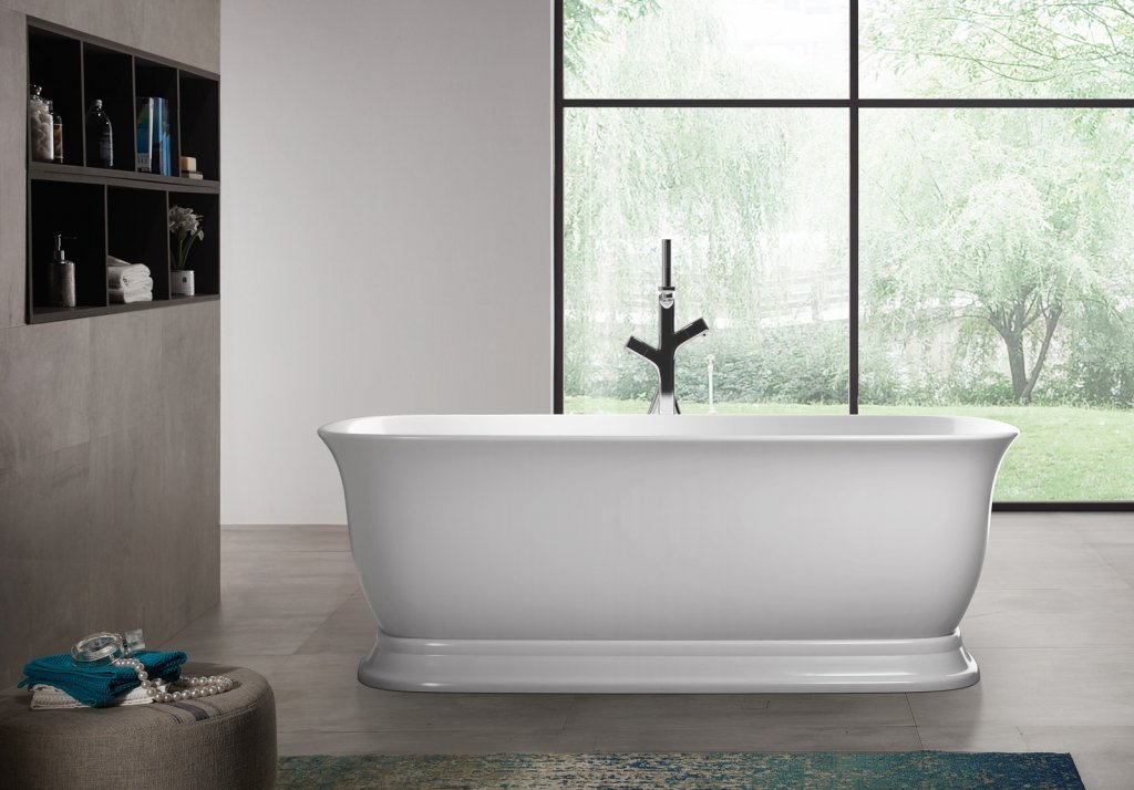 купить Ванна акриловая отдельностоящая BelBagno BB400-1700-800 